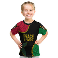 Vanuatu Father Lini Day T Shirt KID Simple Style LT7 - Polynesian Pride