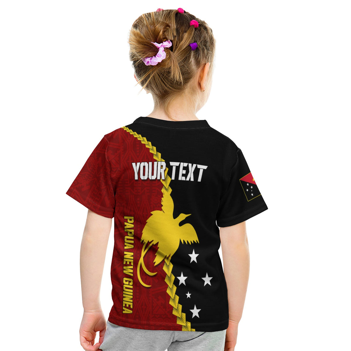 Custom Papua New Guinea T Shirt 47th Independence Anniversary Motu Revareva LT7 - Polynesian Pride