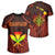 Hawaiian Kanaka Turtle Polynesian T Shirt Orange Stronge Style Unisex Orange - Polynesian Pride