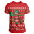 Hawaiian Turtle Christmas T Shirt Red Felix Style AH - Polynesian Pride