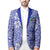 Tonga Tupou Tertiary Institute Blazer Kupesi Vibes - Blue LT8 Unisex Blue - Polynesian Pride