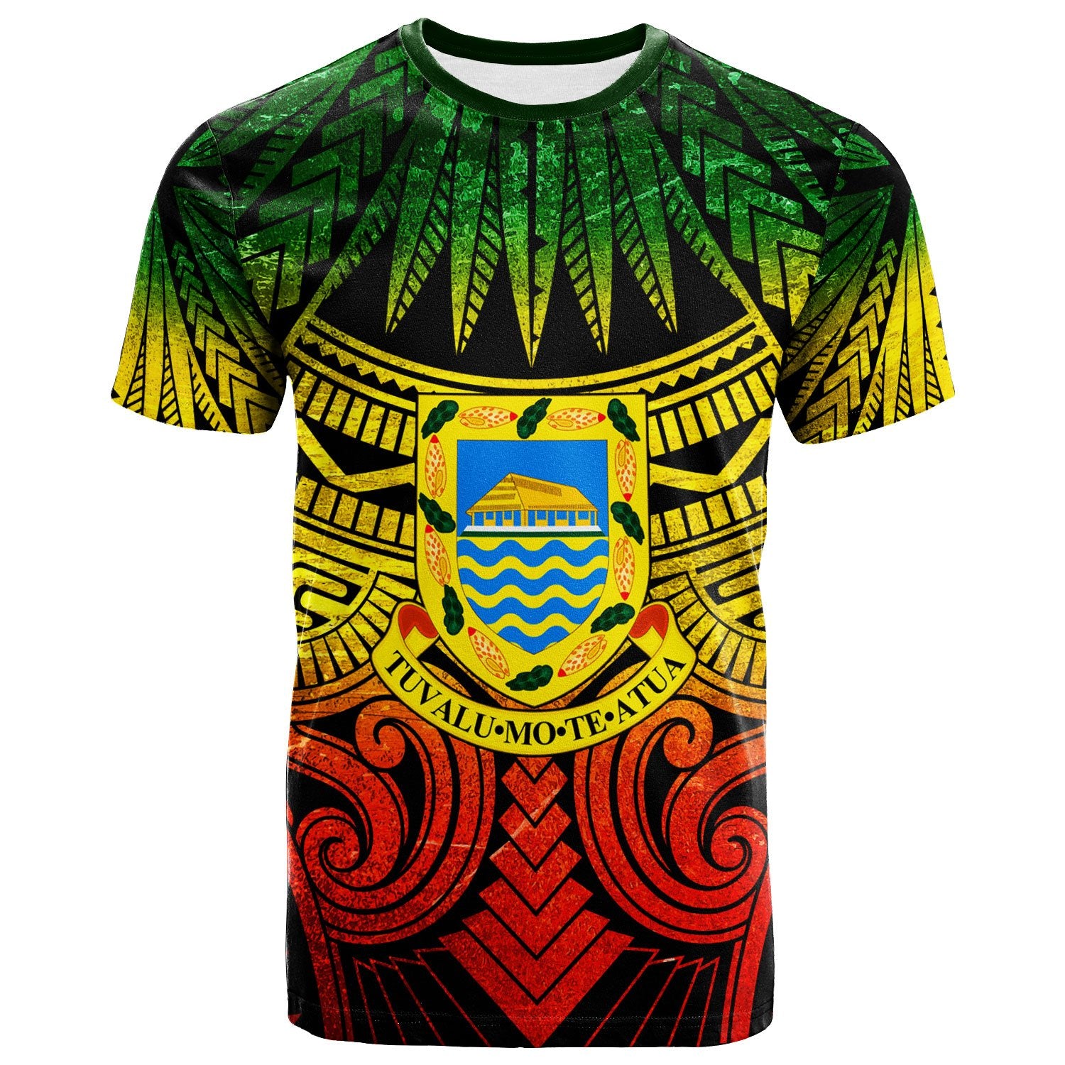 Tuvalu T Shirt Reggae Classic Vignette Style Unisex Art - Polynesian Pride