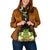 Tuvalu Shoulder Handbag - Polynesian Gold Patterns Collection - Polynesian Pride