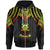 Tuvalu Zip up Hoodie Polynesian Armor Style Reagge Unisex Reagge - Polynesian Pride