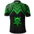 Tuvalu Polo Shirt Polynesian Armor Style Green - Polynesian Pride