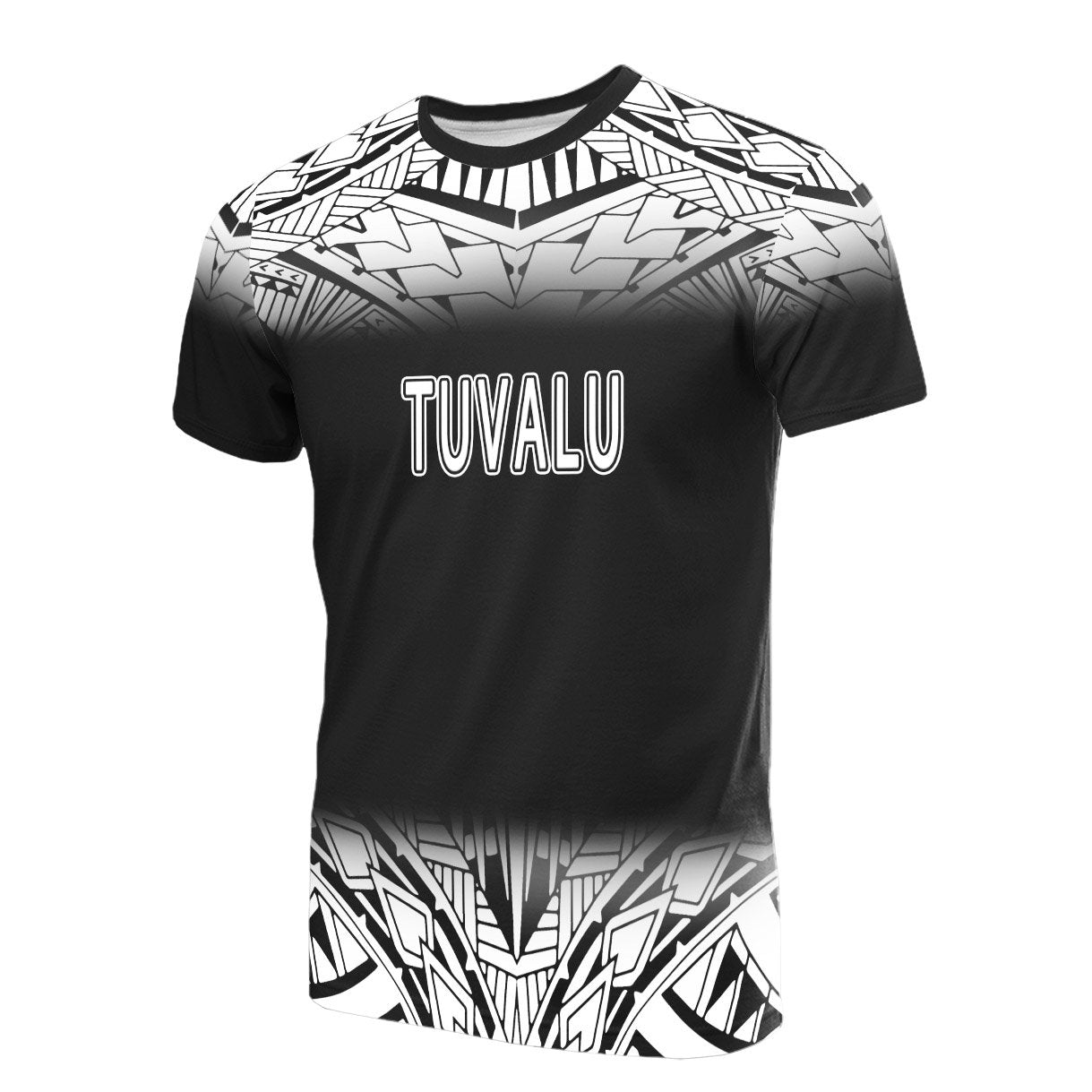 Tuvalu Polynesian Fog Black Style Unisex Black - Polynesian Pride