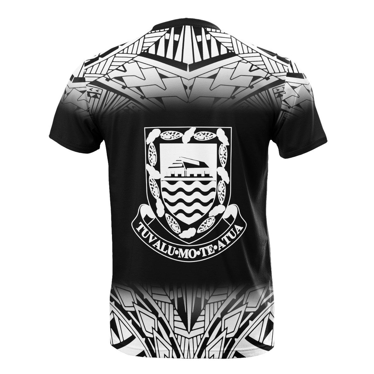 Tuvalu Polynesian Fog Black Style - Polynesian Pride