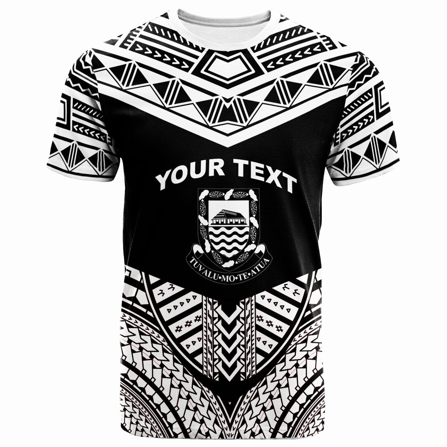 Tuvalu Custom T Shirt Tribal Pattern Cool Style White Color Unisex White - Polynesian Pride