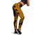 Vanuatu Women Leggings Polynesian Pattern Gold Gold - Polynesian Pride