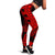 Pohnpei Women Leggings Polynesian Pattern Red Red - Polynesian Pride