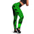 Nauru Women Leggings Polynesian Pattern Green Green - Polynesian Pride