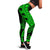 Vanuatu Women Leggings Polynesian Pattern Green Green - Polynesian Pride