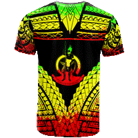 Tuvalu T Shirt A Piece of My Heart - Polynesian Pride