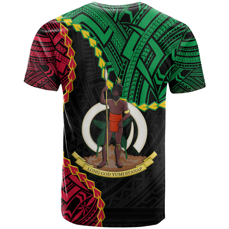 Vanuatu T Shirt Basic Coat of Arms LT9 - Polynesian Pride