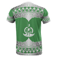 Vanuatu All Over T Shirt Vanuatuan Wave Style - Polynesian Pride
