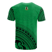 Vanuatu All Over T Shirt Vanuatuan Coat of Arms Polynesian Tribal Gree Version - Polynesian Pride