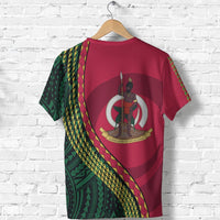 Vanuatu T Shirt Vanuatuan Flag Map Generation IV K6 - Polynesian Pride