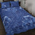 Polynesian Quilt Bed Set - Hibiscus Blue - Polynesian Pride