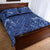 Polynesian Quilt Bed Set - Hibiscus Blue - Polynesian Pride