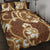 Polynesian Quilt Bed Set - Flourish Style With Tribal Fabric Vintage - Polynesian Pride