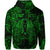 Custom Virgo Zodiac Polynesian Zip Hoodie Unique Style Green LT8 - Polynesian Pride