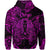 Virgo Zodiac Polynesian Zip Hoodie Unique Style Pink LT8 - Polynesian Pride