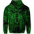 Virgo Zodiac Polynesian Zip Hoodie Unique Style Green LT8 - Polynesian Pride