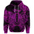 Custom Virgo Zodiac Polynesian Zip Hoodie Unique Style Pink LT8 - Polynesian Pride