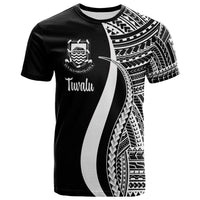 Tuvalu T Shirt White Polynesian Tentacle Tribal Pattern Unisex White - Polynesian Pride