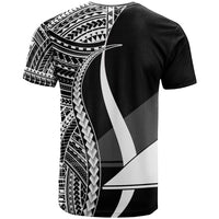 Tokelau T Shirt White Polynesian Tentacle Tribal Pattern - Polynesian Pride