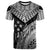 Kosrae Custom T Shirt White Polynesian Necklace and Lauhala Unisex Art - Polynesian Pride