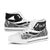 Tokelau Custom Personalised High Top Shoes White - Polynesian Tentacle Tribal Pattern - Polynesian Pride