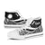 Nauru High Top Shoes White - Polynesian Tentacle Tribal Pattern - Polynesian Pride