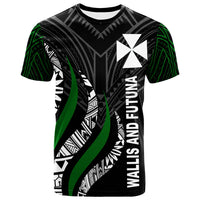 Wallis and FutunaT Shirt Wallis and Strong Fire Pattern Unisex Black - Polynesian Pride