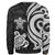 Niue Sweater - White Tentacle Turtle - Polynesian Pride