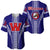 Hawaii Baseball Jersey - Waianae High Baseball Jersey Shirt AH Blue - Polynesian Pride