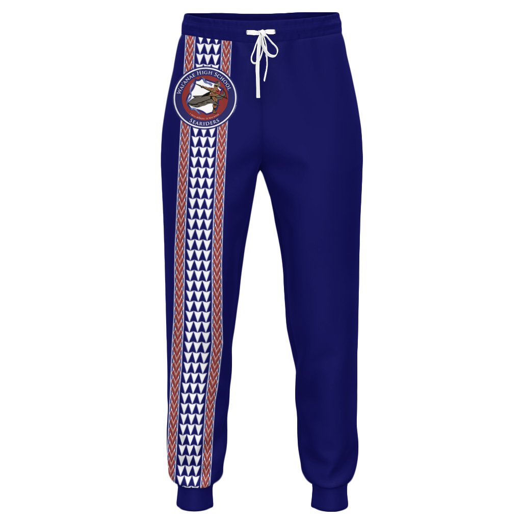 Hawaii - Waianae High Joggers Pant AH Unisex Blue - Polynesian Pride