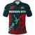 Maori Wairarapa Bush Rugby Polo Shirt New Zealand Silver Fern - Polynesian Pride