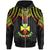 Wallis and Futuna Custom Zip up Hoodie Polynesian Armor Style Reagge Unisex Reagge - Polynesian Pride