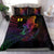 Wallis and Futuna Bedding Set - Butterfly Polynesian Style Black - Polynesian Pride