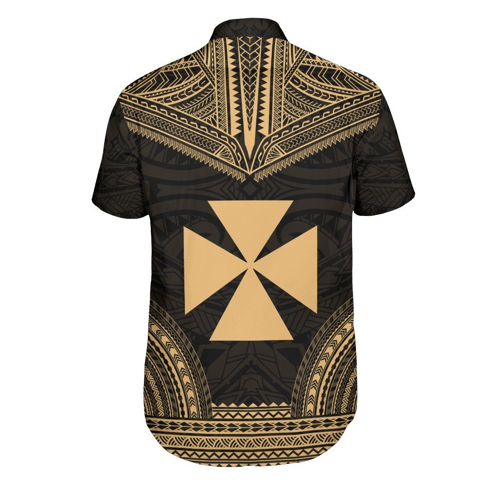 Wallis and Futuna Polynesian Chief Shirt - Gold Version - Polynesian Pride