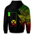 Wallis and Futuna Custom Personalized Hoodie Flash Style Reggae - Polynesian Pride