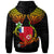 Wallis and Futuna Custom Zip up Hoodie Lizard Good Chest - Polynesian Pride