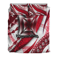 Wallis et Futuna Bedding Set Artsy Style - White LT9 - Polynesian Pride