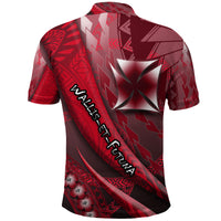 Wallis et Futuna Polo Shirt Artsy Style Special LT9 - Polynesian Pride