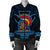 Hawaiian - Polynesian Kanaka Warrior Women's Bomber Jacket - Strong Style - AH Blue - Polynesian Pride