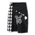 Hawaii Kakau Polynesian Turtle Map Board Shorts - White - Polynesian Pride