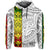 Polynesian Kanaka Flag Kanaka Maoli Hawaii Hoodie White - Polynesian Pride