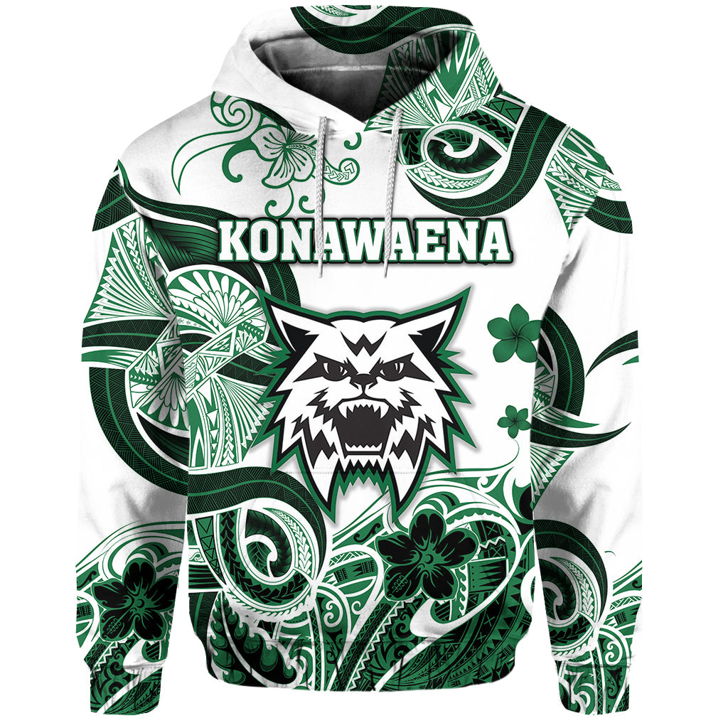 Hawaii Konawaena Wildcats School Hoodie Unique Style LT8 - Polynesian Pride