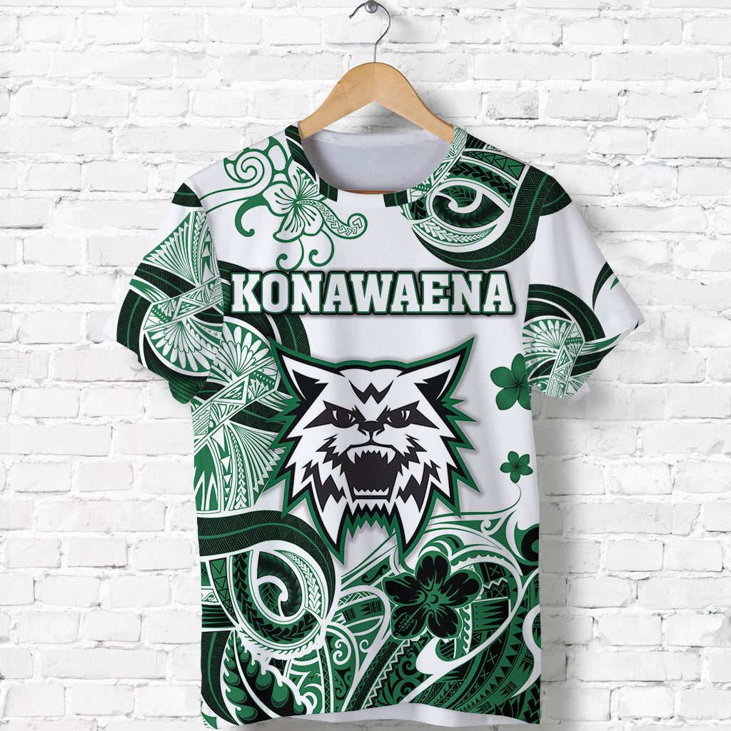 Hawaii Konawaena Wildcats School T Shirt Unique Style LT8 - Polynesian Pride